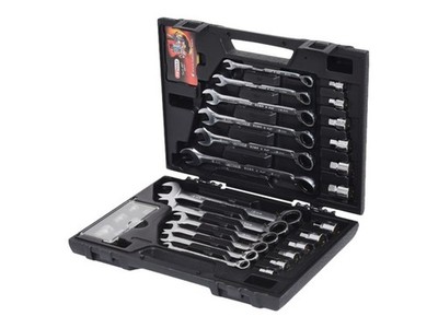 KS Tools GEARplus RINGSTOP Combination Ratchet Wrench Set Tool Set