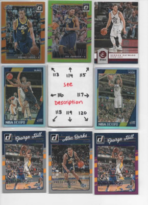 NEW Utah Jazz U-PICK Serial #'d JERS AUTO Rookie MITCHELL GOBERT MALONE STOCKTON