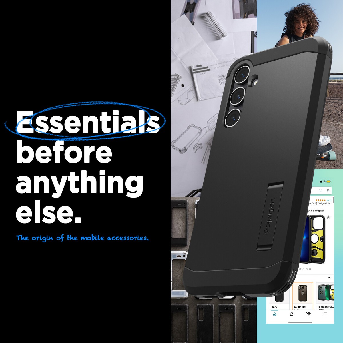 Spigen [Tough Armor] Phone Case | for Samsung Galaxy S23 FE