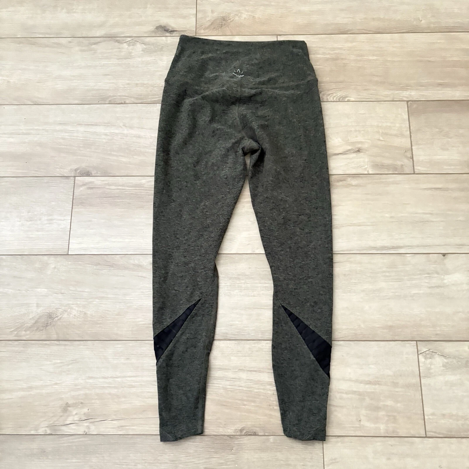 beyond-yoga heathered stretch activewear leggings