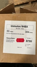 Thermo Scientific 8755 4hBX Microtiter Polystyrene Microtiter 384Wells 50 Plates