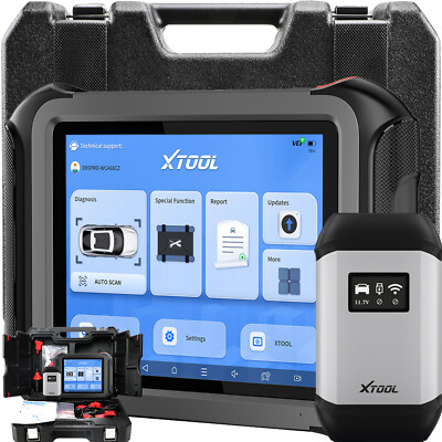 USED XTOOL D9S PRO Auto OBD2 Scanner WIFI Car Diagnostic Tool Topology 42+ Reset