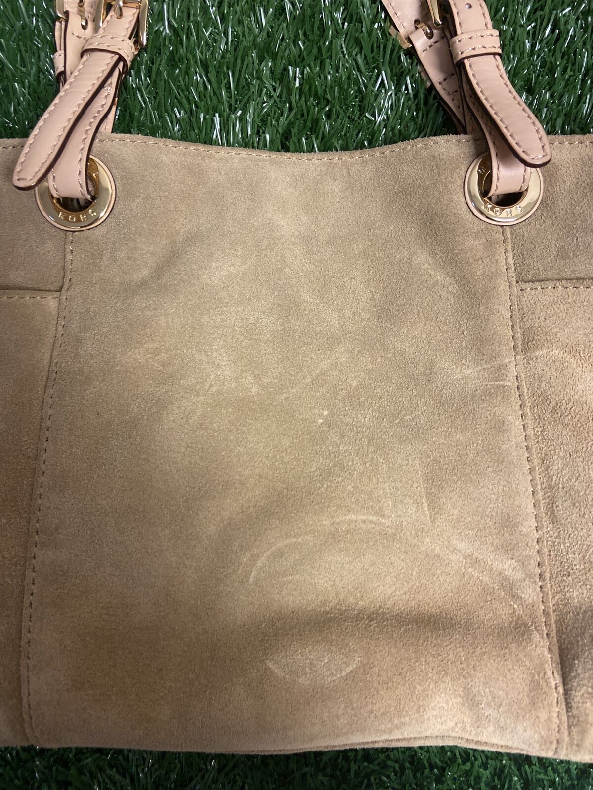 Michael Kors Women's Designer Brown Tan Leather H… - image 2