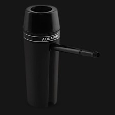 Black AQUA PIPE Waterpipe Original Portable COMES WITH FREE PIPE SCREENS!