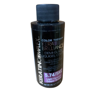 KERATIN COMPLEX Color Therapy Kera Brilliance Demi Glaze Liquigel Color ~2 fl oz