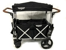 Keenz The Original 7S 2 Passenger Stroller Wagon Black With Canopy CLEAN  READY