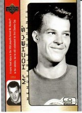 2003-04 Upper Deck Mr. Hockey's® Memorable Moments Gordie Howe FINISH YOUR SET!