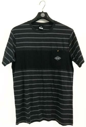 T-shirt Homme Rip Curl Cola Heather - Taille Medium - Neuf Avec Étiquettes - Fabriqué Au Mexique