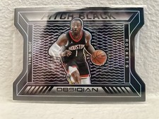 2020-21 Panini Obsidian Pitch Black Electric Etch Purple #21 /75 John Wall #10