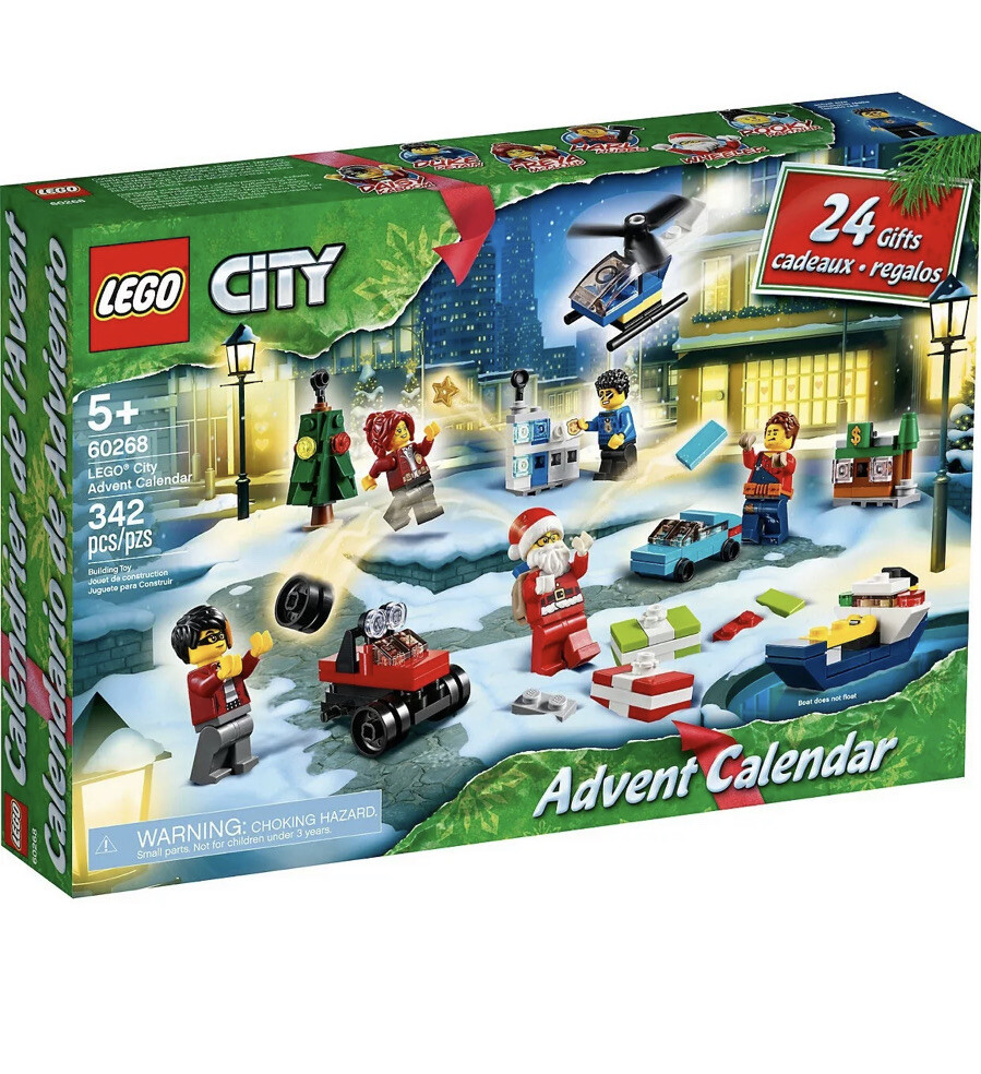LEGO® 60268 City Advent Calendar 2020 Building Set 343 Pieces! NIB