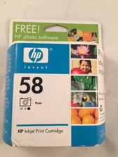 HP 58 Inkjet Print Cartridge C6658AN Photo Photosmart Sealed Expired 2007