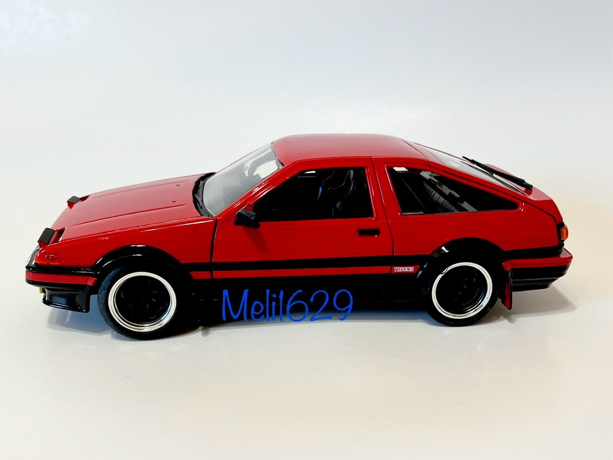 Jada JDM Tuners 1/24 1986 Toyota Trueno AE86 (Glossy Red