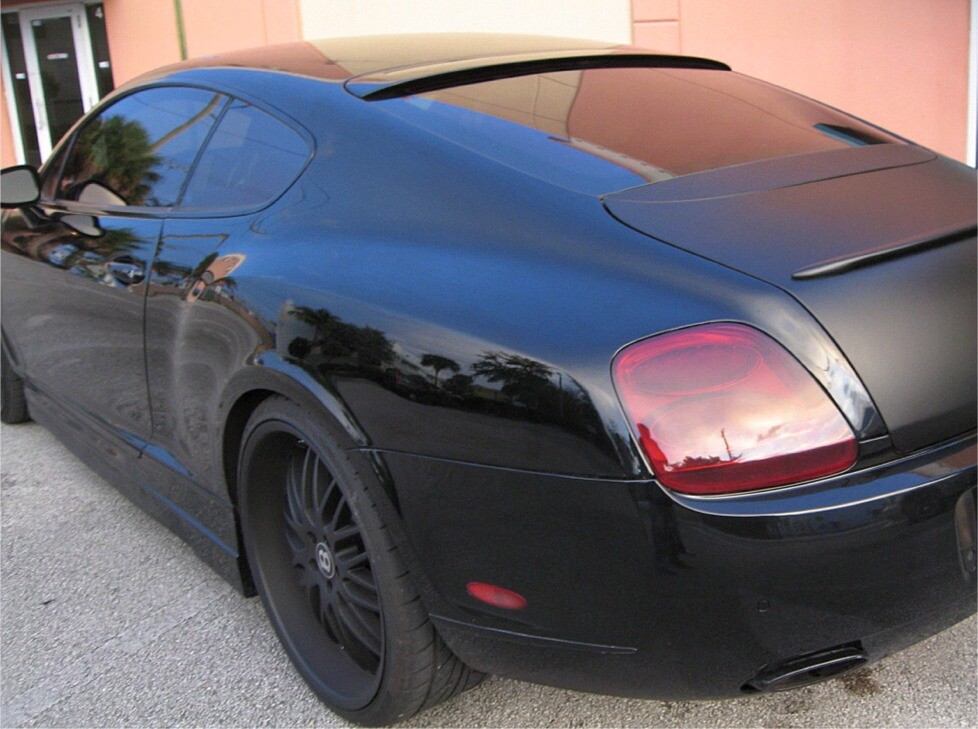 Rear Roofline Spoiler SportLine Style For Bentley Continental 2012-2015