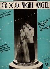 Good night Angel sheet music- Magidson and Wrubel