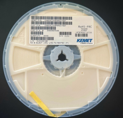 KEMET MILITARE SPEC TAPPO ASSIALE CERAMICA MULTISTRATO 2200pF 100V X7R