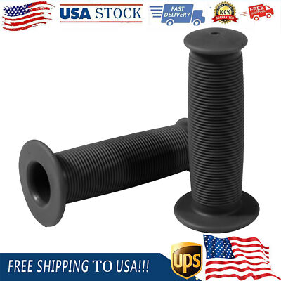 #ad #ad New Motorcycle Scooter Bicycle Anti Slip Soft Rubber Handlebar Hand Grip Cover $3.89