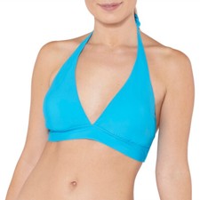 Scuba Women's Halter Neck Bikini Top Mix & Match Separates Tie Fasten UK Seller