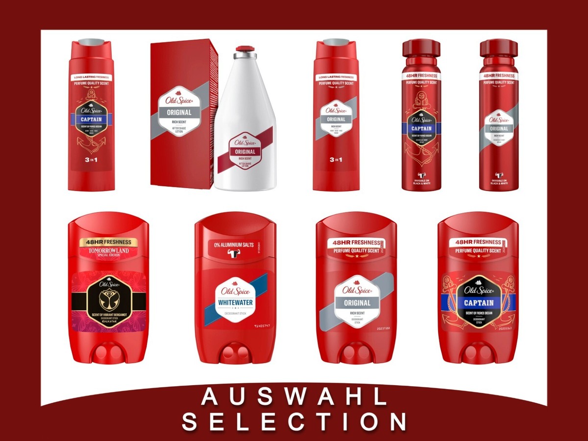 Old Spice Selección AfterShave EauDeToilette spray corporal gel de ducha desodorante palo