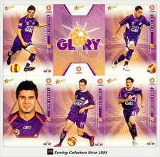 2007-08 Select A League Soccer Base Team Set Perth Glory (16)
