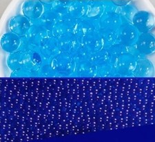 6000 Perle d'Acqua Gel Decorative 60g 30mm - Blu Azzurro - Vasi Giardino Piante