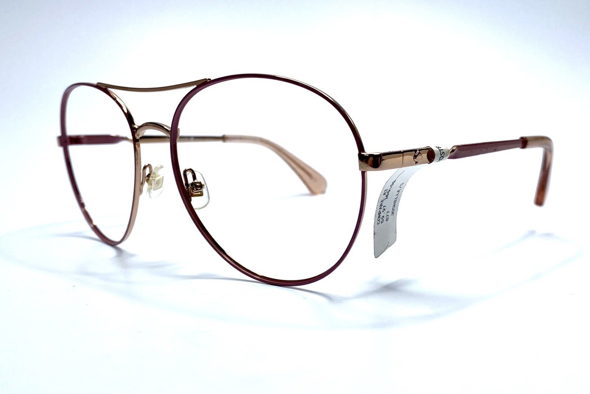 KATE SPADE JALYN-O-S-35J-61 Sunglasses Size 61mm 140mm 11 ROSEGOLD BRAND NEW New Kate Spade Rose Gold & Lilac Aviator Glasses Joshelle  main image 4