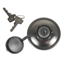 Tankdeckel silber mit Schloss / abschließbar - für Simson S50 / S51 / S53/ S83