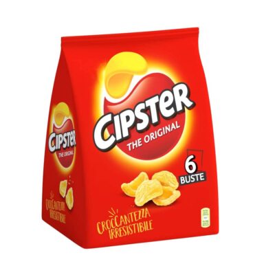 Mondelez 'Cipster Kartoffelchips' Unwiderstehlich Knusprig, 6x 22 G