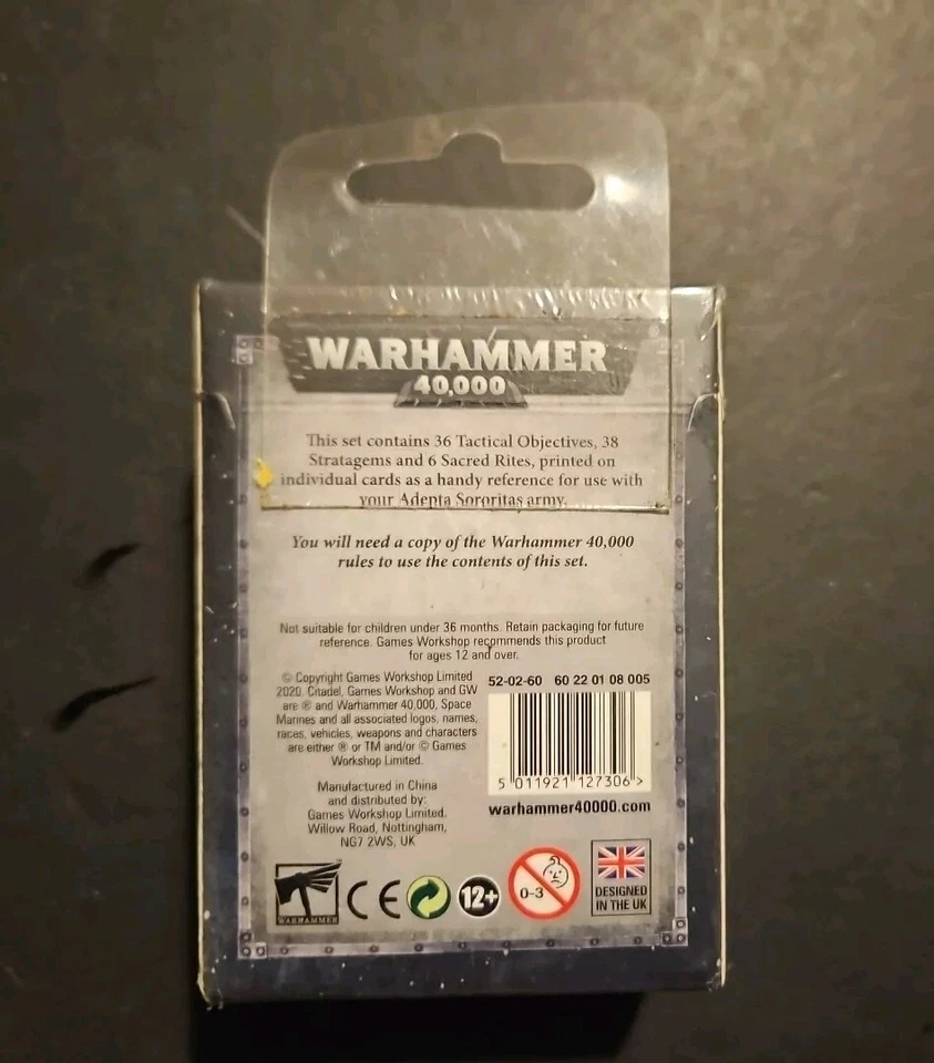Warhammer 40knDatacards Adepta Sororitas - Sealed - Image 2 of 3