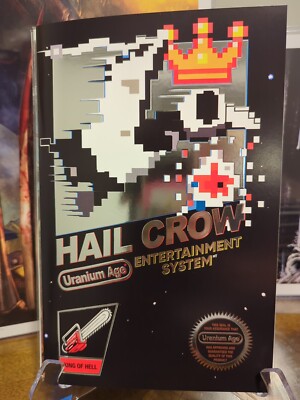 Hail Crow King-of-Hell #1 Silver Emb Foil Javon Jordan Duck Hunt Hmge Ltd To 25 