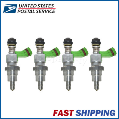 イヨ 4X Fuel injectors For 2001-2007 Toyota Avensis RAV4 Voxy Noah 2.0L