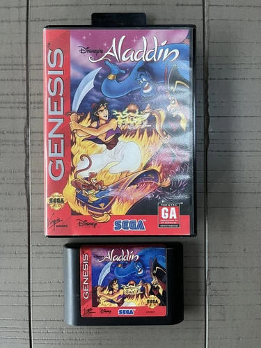 Disney’s Aladdin - Sega Genesis - Authentic Original