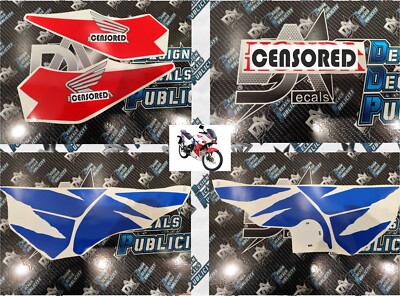 Decals Kit for Honda NSR50 Tiger_Type2 (AC08) --- 1996, White