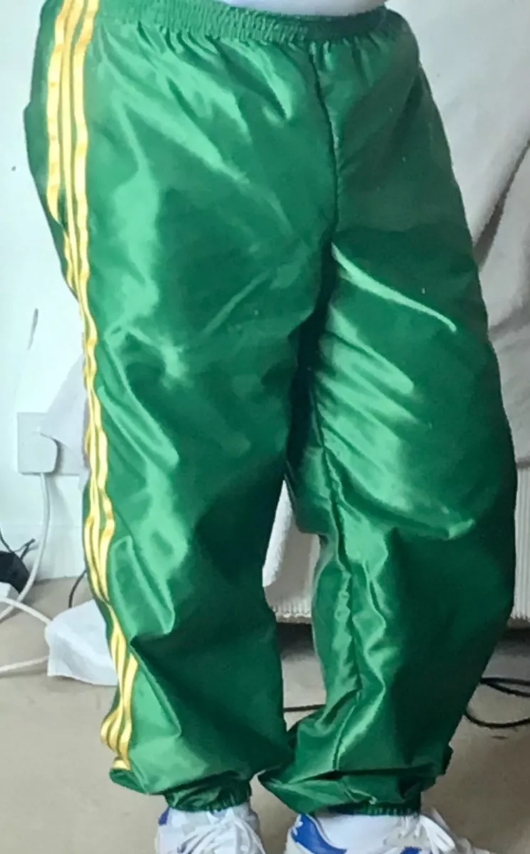 Satin track pants cheap
