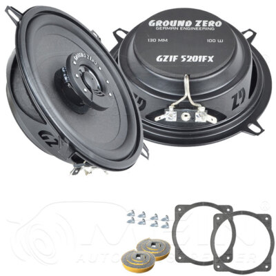 GROUND ZERO LAUTSPRECHER für BMW 3ER E36 Touring 1995-1999 130mm Dach 100W #BTXK