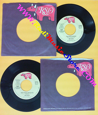 LP*45 7'' BEE GEES Too much of heaven Rest your love on me 1978 usa (QSB1)