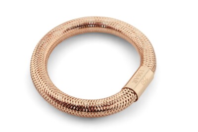 elastischer Ring aus 18kt 750/1000 Roségold für alle Finger geeignet