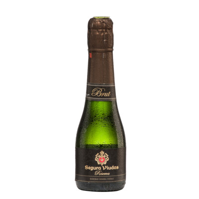 Cava Brut Reserva aus Spanien 0,2 l Piccolo Flasche