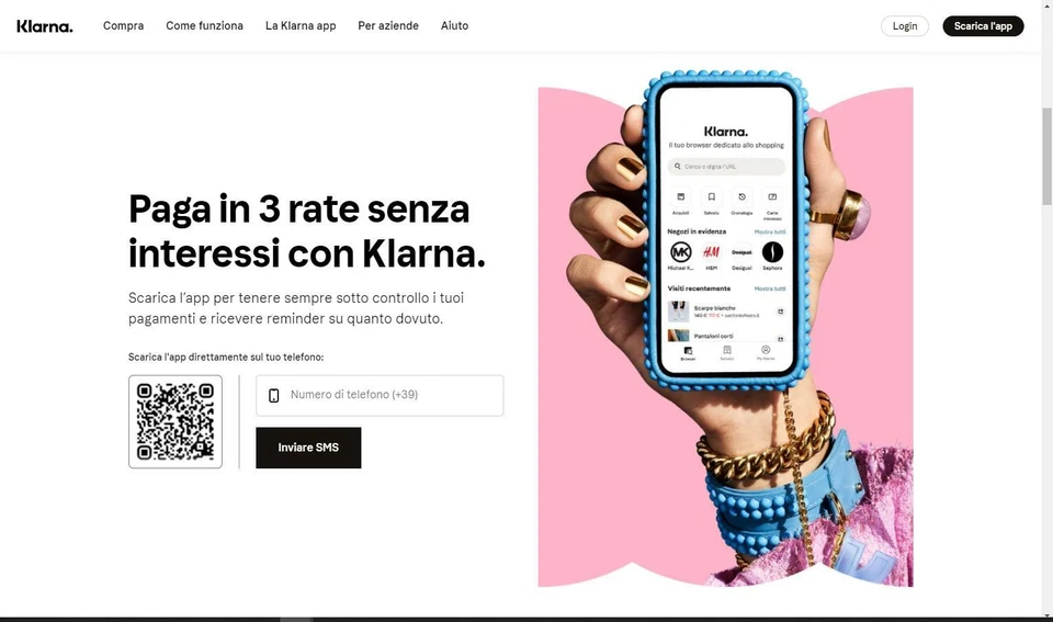 Pendente In Oro Bianco con  Diamanti Naturali Taglio Brillante - Immagine 4 di 4