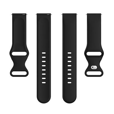 Silicone 22MM Butterfly Buckle Strap for HUAWEI GT2 Pro GT2 46MM GT Watch 3