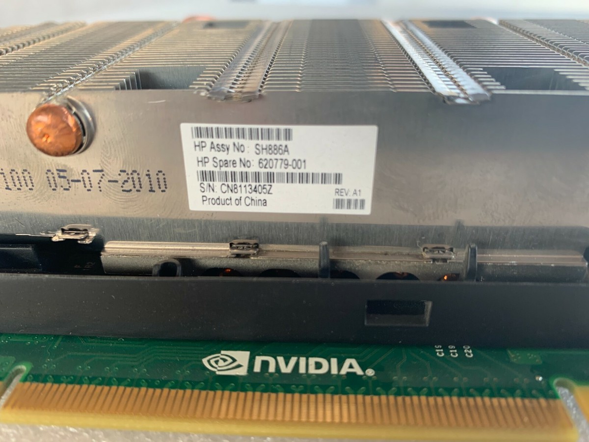 Nvidia Tesla M2070 HP SH866A 620779-001 6GB GDDR5 PCIe x16