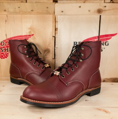 Red Wing 8119 Oxblood Iron Rangers Size 11D (USA) | eBay