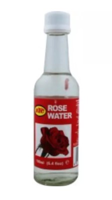 3 x 190ml KTC Pure Rose Water for Skin Cleansing, Toning Moisturising Face Fresh