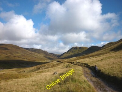 Photo 6x4 Heading up Glen Markie Crathie/NN5894 A wild and remote glen i c2012