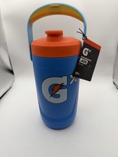 New Blue. Gatorade GX 64 OZ Water Jug With Handle / Fence Hook Flip Cap