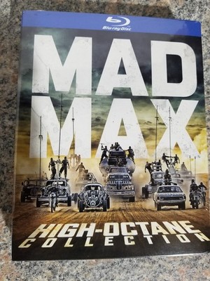 Mad Max High-Octane Collection Blu Ray Box Set W Slipcover Mel Gibson