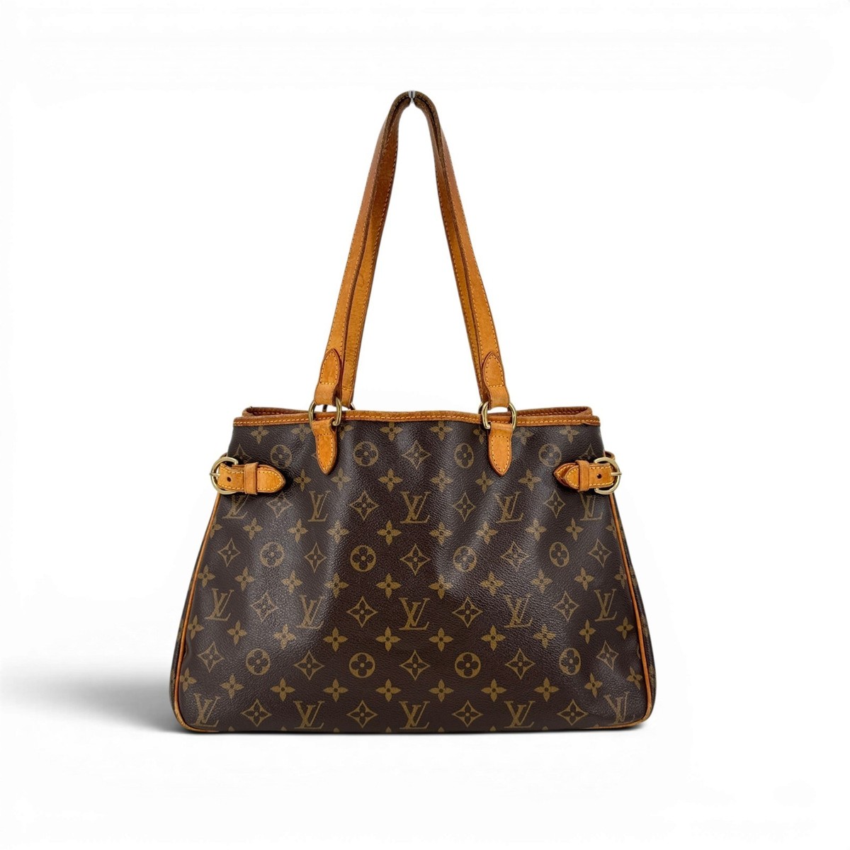 LOUIS VUITTON Batignolles Horizontal Monogram Canvas Brown