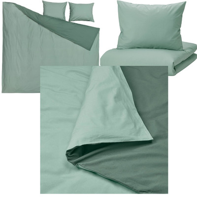 2 x Ikea Strandtall Bettwäsche Decke Kopfkissenbezug 155x220 Bettbezug Übergröße