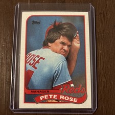 1989 Topps Pete Rose #505