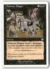 MTG Dakmor Plague Starter 1999 LP Magic The Gathering