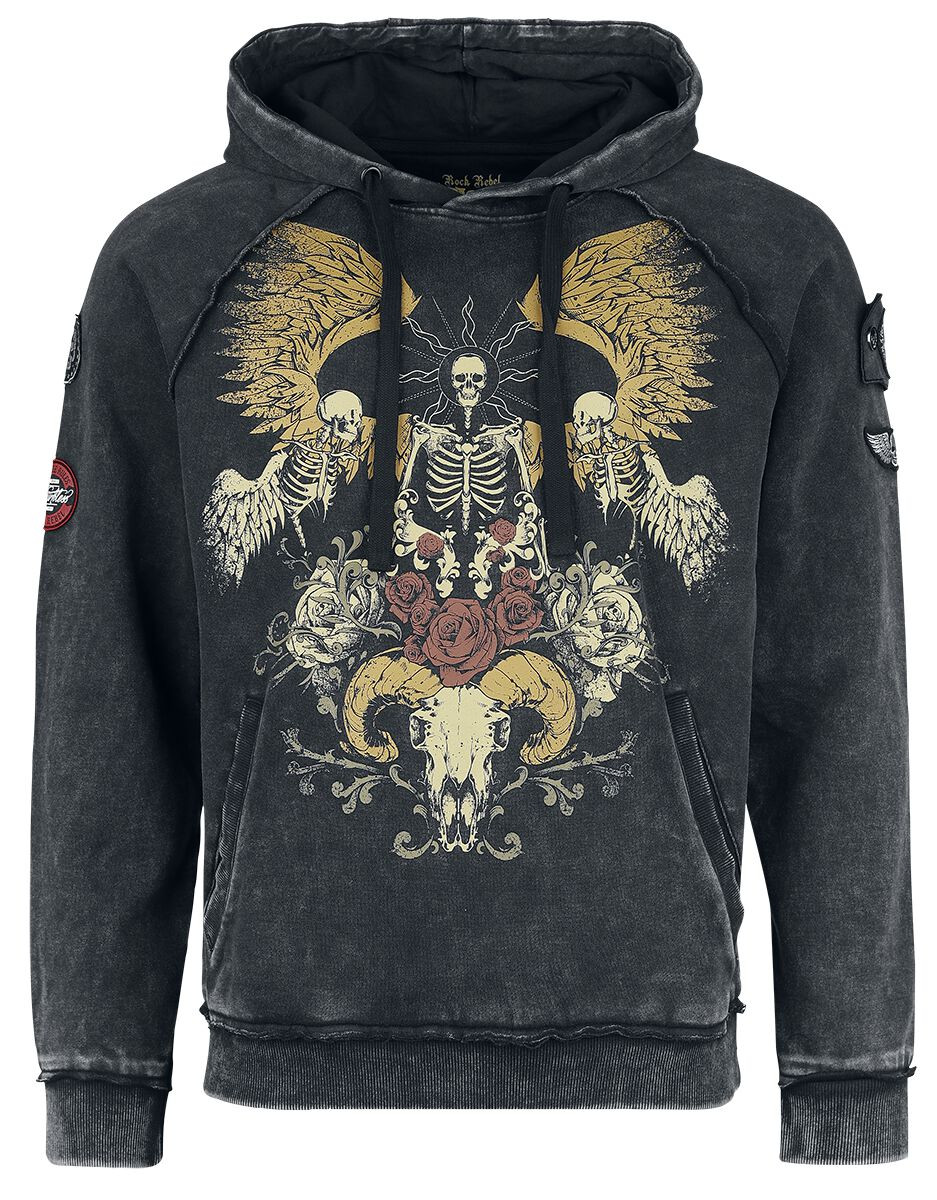 Рок-бунтарь от EMP Херрена Дункельграуэра, Капузенпулловер, которого я использовал-Смотри